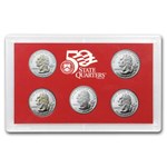 2001 State Quarters Silver Proof Set (No Box/COA)