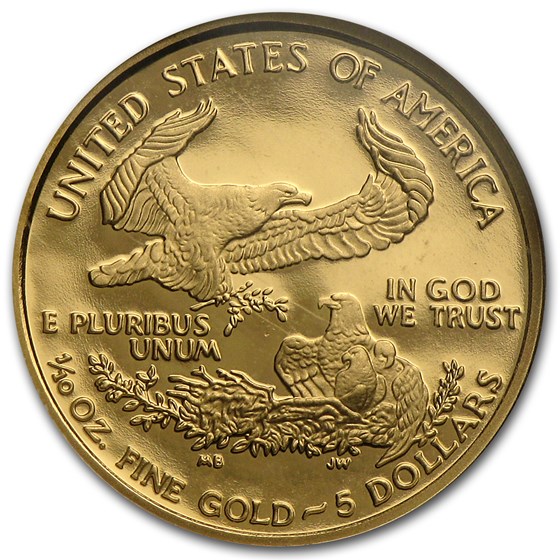 Buy 2001-W 1/10 oz Proof Gold American Eagle PF-70 NGC Online | 1/10 oz