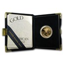2001-W 1/2 oz Proof American Gold Eagle (w/Box & COA)