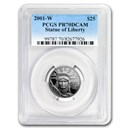 2001-W 1/4 oz Proof American Platinum Eagle PR-70 PCGS