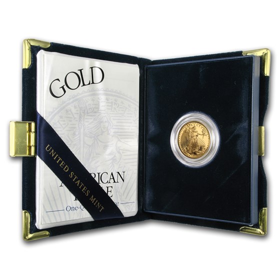 2001-W 1/4 oz Proof Gold American Eagle (w/Box & COA) 2001-W 1/4 oz Proof Gold American Eagle (w/Box & COA)