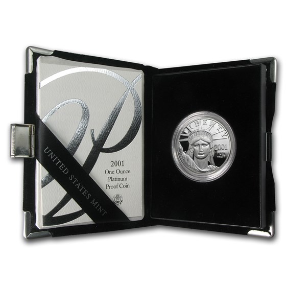 2001-W 1 oz Proof Platinum American Eagle (w/Box & COA) 2001-W 1 oz Proof Platinum American Eagle (w/Box & COA)