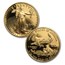 2001-W 4-Coin Proof American Gold Eagle Set (w/Box & COA)
