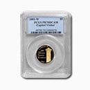 2001-W Gold $5 Commem Capitol Visitor Center PR-70 PCGS