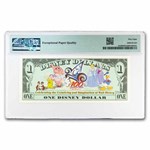 2002 $1.00 (DA) Steamboat Willie AU-58 EPQ (DIS#80)