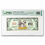 2002 $1.00 (DA) Steamboat Willie CU-66 EPQ (DIS#80)