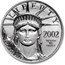2002 1/10 oz American Platinum Eagle MS-69 NGC