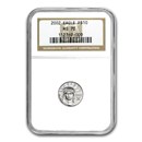2002 1/10 oz American Platinum Eagle MS-70 NGC
