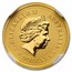 2002 1/20 oz Gold Year of the Horse Coin MS-70 NGC