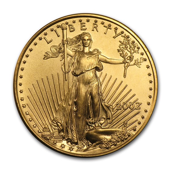 2002 1/4 oz American Gold Eagle BU 2002 1/4 oz American Gold Eagle BU