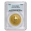 2002 1 oz Gold Lunar Year of the Horse MS-69 PCGS (Series I)