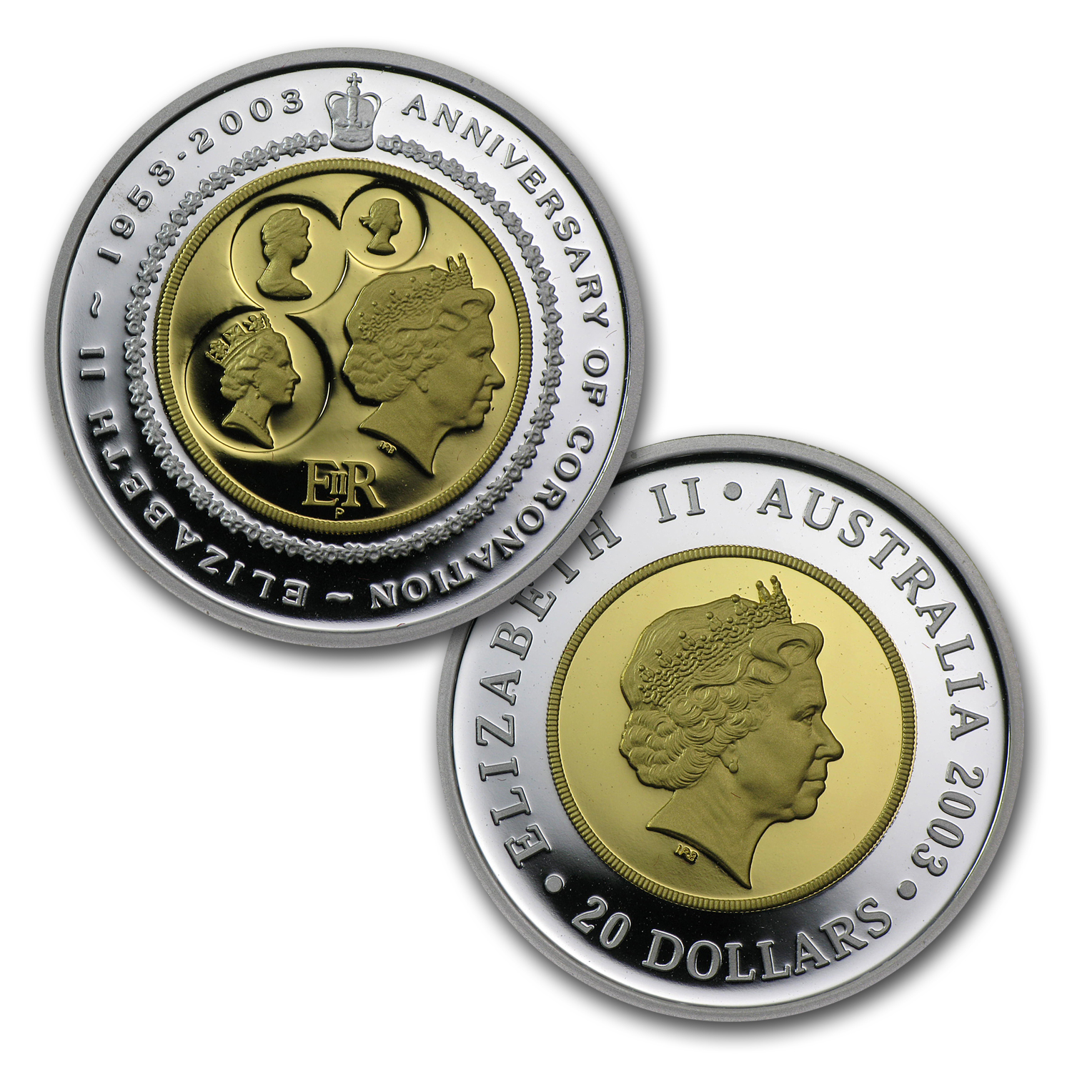 Buy 2002-2003 4-Coin Elizabeth II Golden Jubilee Collection | APMEX