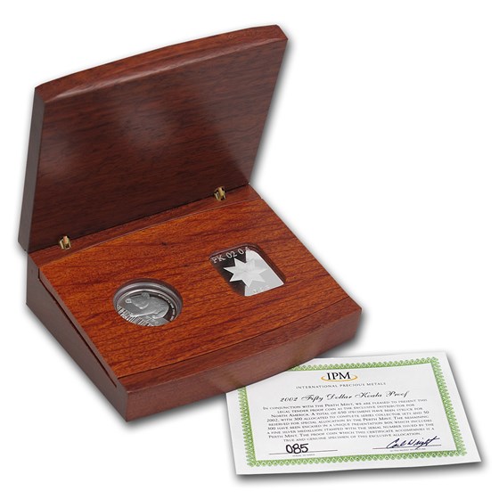 2002 Australia 1/2 oz Proof Platinum Koala (w/Box & COA) 2002 Australia 1/2 oz Proof Platinum Koala (w/Box & COA)