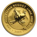 2002 Australia 1/4 oz Gold Nugget BU