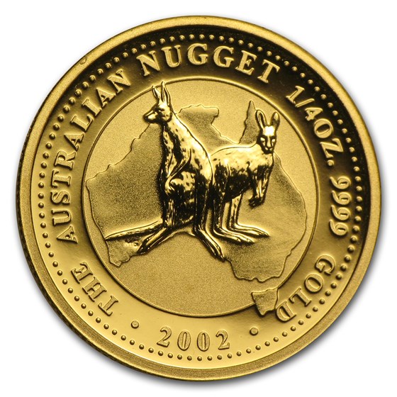 2002 Australia 1/4 oz Gold Nugget BU 2002 Australia 1/4 oz Gold Nugget BU