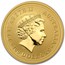 2002 Australia 1 oz Gold Lunar Horse BU (Series I)