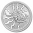 2002 Australia 1 oz Silver Kangaroo (Capsule Only)