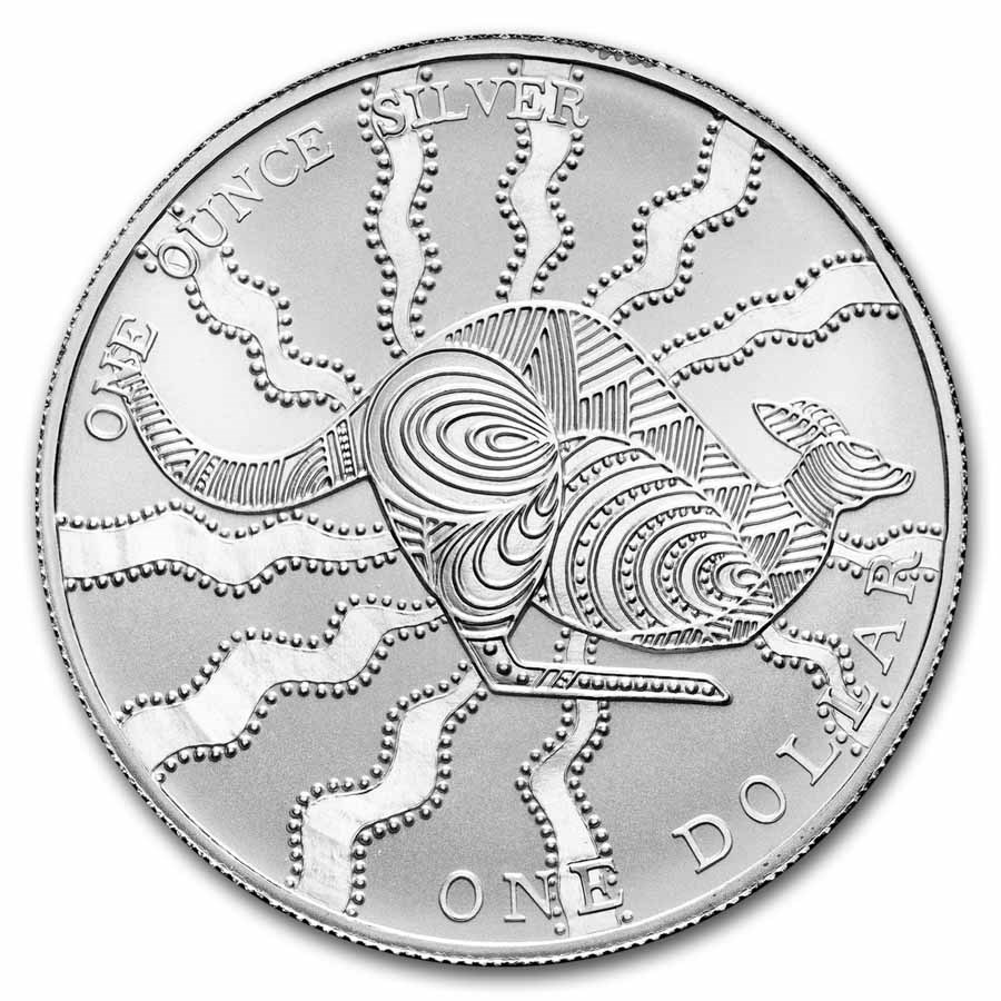 2002 Australia 1 oz Silver Kangaroo (Capsule Only)