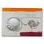 2002 Australia 1 oz Silver Kangaroo (In Display Card)