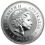 2002 Australia 1 oz Silver Kookaburra BU