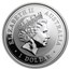 2002 Australia 1 oz Silver Year of the Horse BU (Series I)