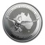 2002 Australia 10 oz Silver Kookaburra BU
