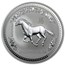 2002 Australia 10 oz Silver Year of the Horse BU