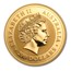 2002 Australia 2 oz Gold Lunar Horse BU (Series I)