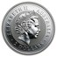 2002 Australia 2 oz Silver Year of the Horse BU