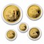 2002 Australia 5-Coin Gold Nugget Proof Set (Coin Only)