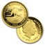 2002 Australia 5-Coin Gold Nugget Proof Set