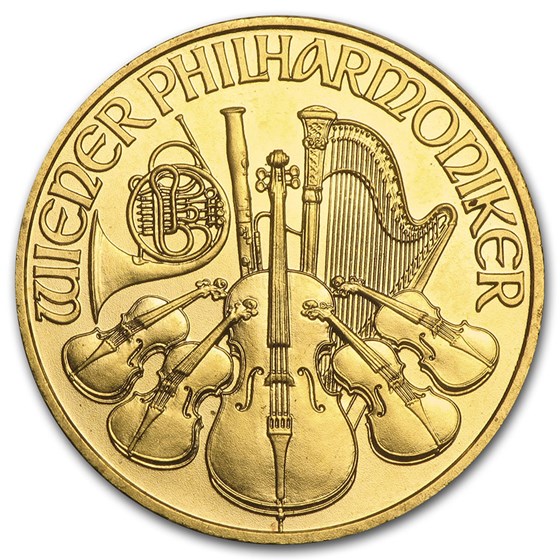 2002 Austria 1/4 oz Gold Philharmonic BU 2002 Austria 1/4 oz Gold Philharmonic BU