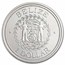 2002 Belize 1 oz Silver Dollar Mayan King BU