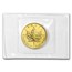 2002 Canada 1/2 oz Gold Maple Leaf BU