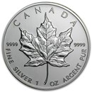 2002 Canada 1 oz Silver Maple Leaf BU