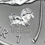 2002 Canada 1 oz Silver Maple Leaf Lunar Horse Privy