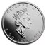 2002 Canada 1 oz Silver Maple Leaf Spring (No Box/COA)