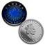 2002 Canada 5-Coin Platinum Maple Leaf Set (Hologram)