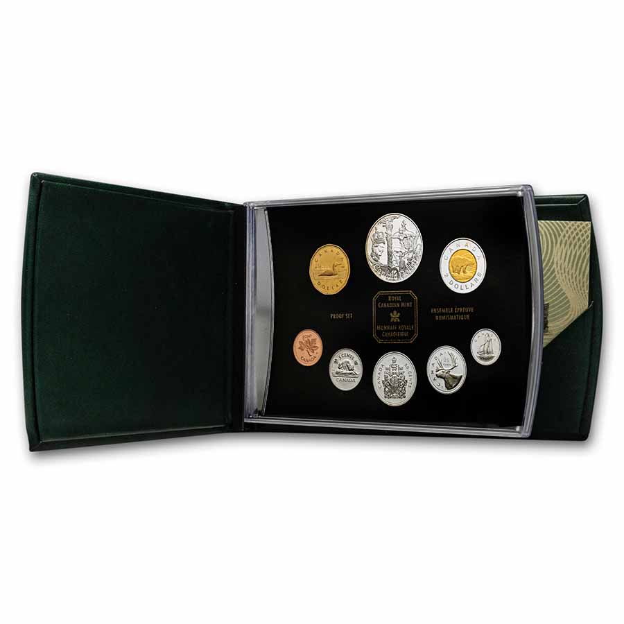 2002 Canada 8-Coin Silver Proof Set (Golden Jubilee) | eBay