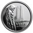 2002 Canada Silver $0.05 Vimy Ridge Memorial Proof