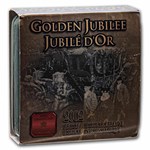 2002 Canada Silver Dollar Proof (Golden Jubilee w/OGP)