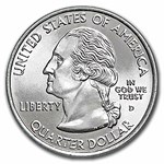 2002-D Indiana Statehood Quarter 40-Coin Mint Wrapped Roll BU