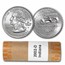 2002-D Indiana Statehood Quarter 40-Coin Roll BU