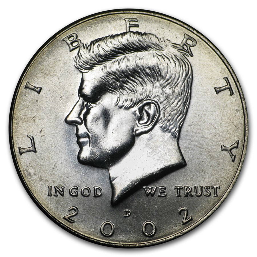 2002-D Kennedy Half Dollar BU