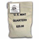 2002-D Ohio Statehood Quarter $25 Sealed Mint Bag BU