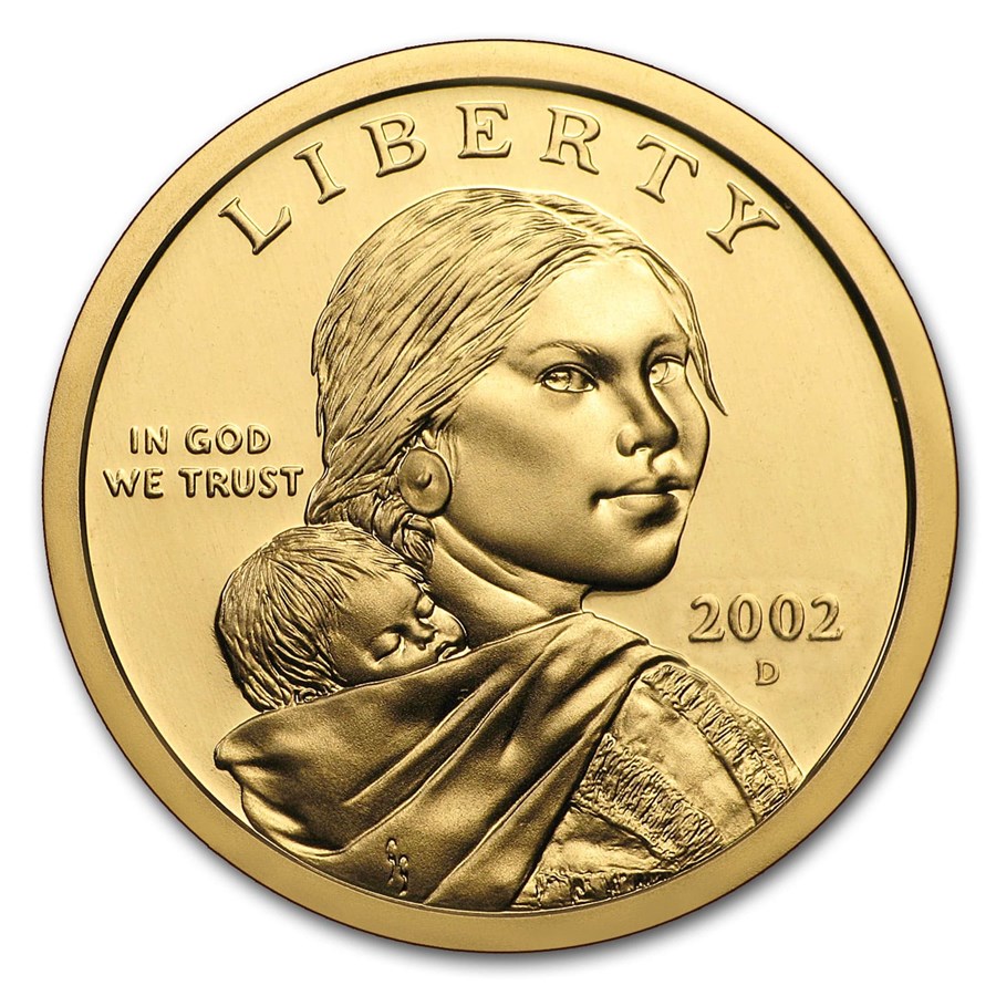2002-D Sacagawea Dollar BU