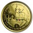 2002 Gibraltar 1/2 oz Gold Crown Golden Jubilee Set PF-69 NGC