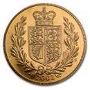 2002 Great Britain Gold Sovereign Jubilee BU