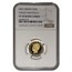 2002 Liberia Gold 40 Dollars Stella PF-70 NGC (Coiled Hair)