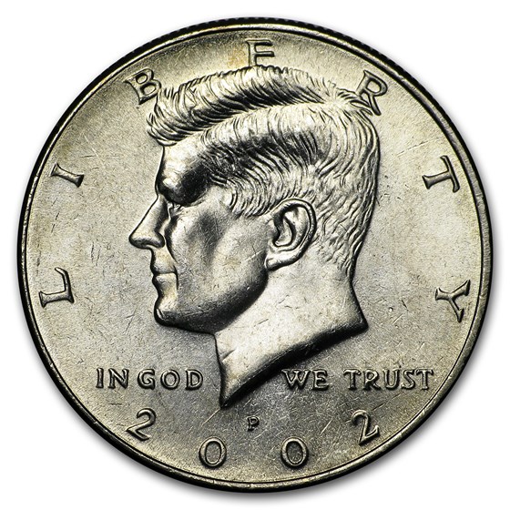 2002-P Kennedy Half Dollar BU 2002-P Kennedy Half Dollar BU